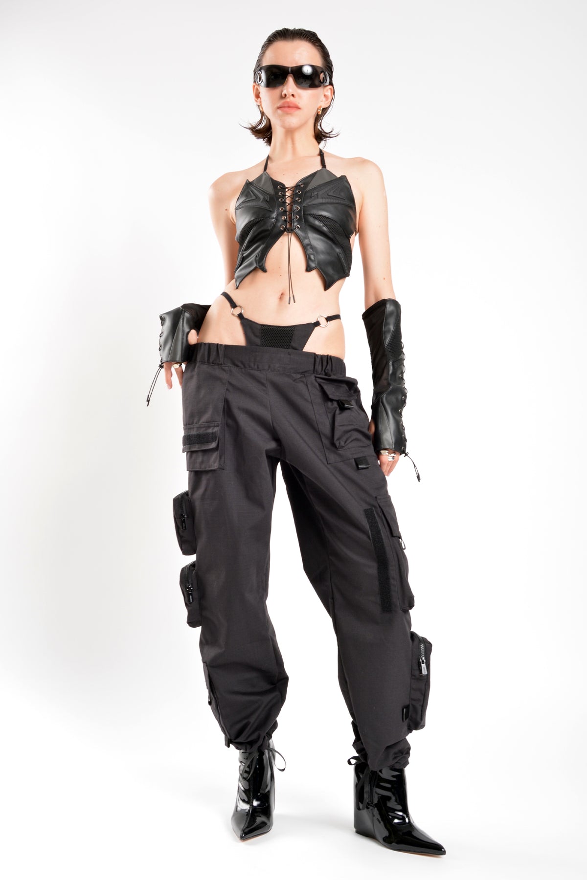 NAMILIA - techno stretch cargo pants - Shop now