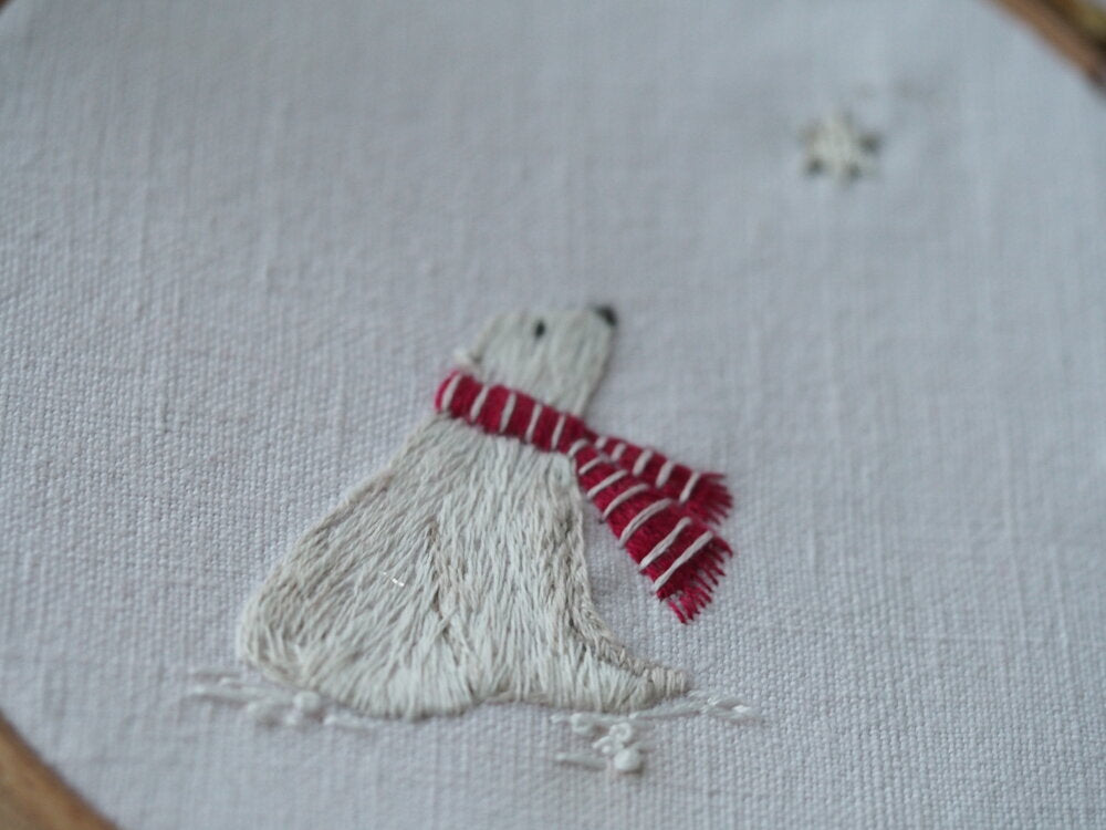 Embroidered Penguin pouch – Melodyryderdesigns