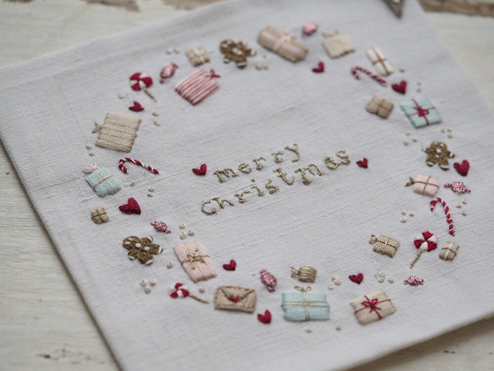 Stitchery Christmas: Carol Singers Christmas Embroidery Kit — The Stitchery