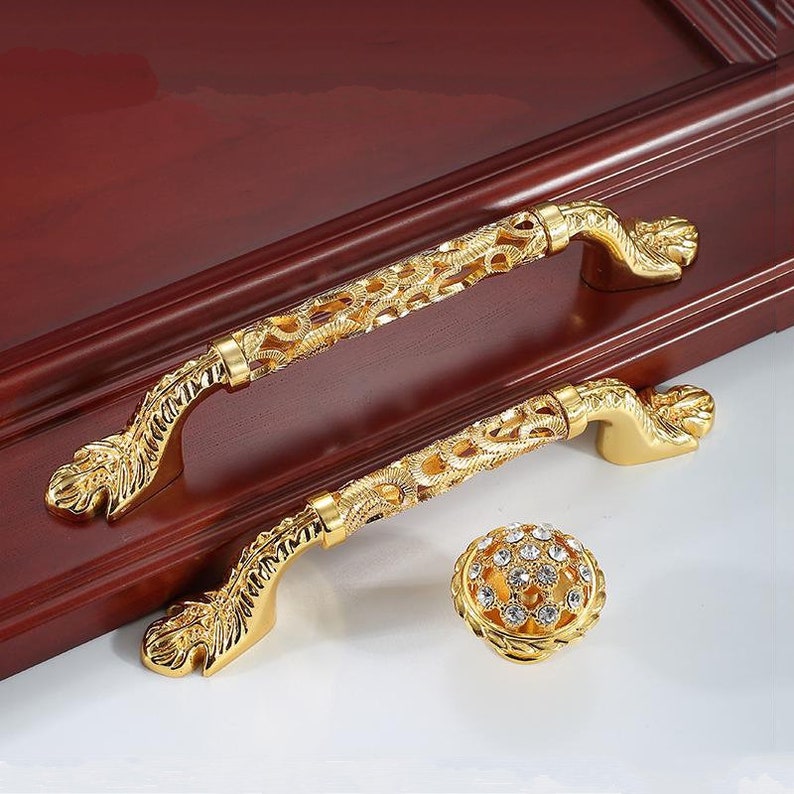 Goldenwarm Cabinet Handles Drawer Knobs Handles Nordic Bone And
