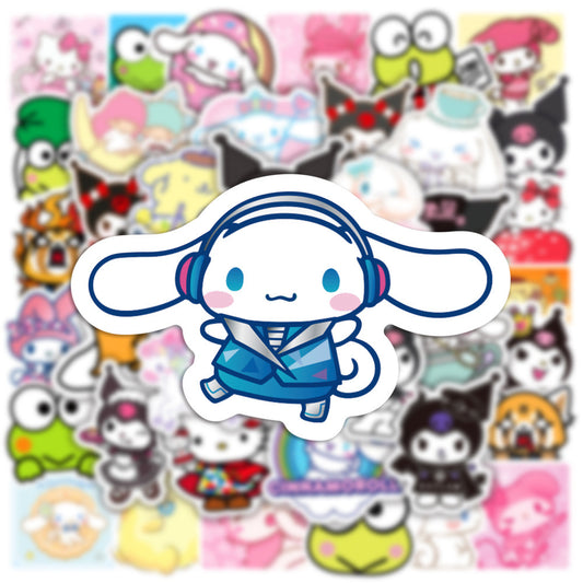 Free Shipping] Sample YuXian Cute Kawaii sticker sheets, cute