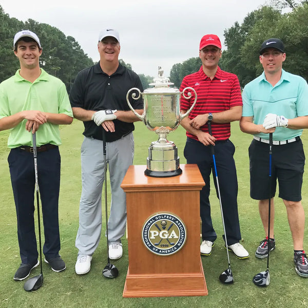 Schiffman men at golf game