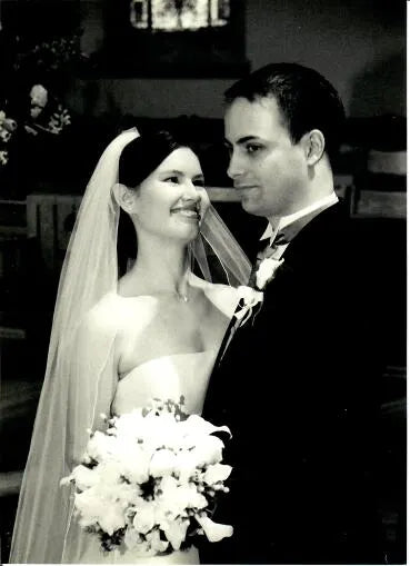 Caroline and George Gregerio wedding photo