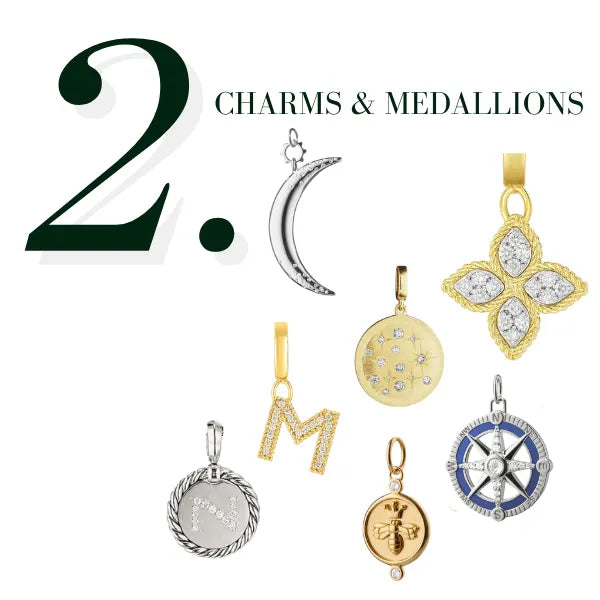 charms and medallion jewelry