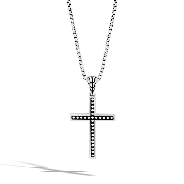 John Hardy cross necklace silver