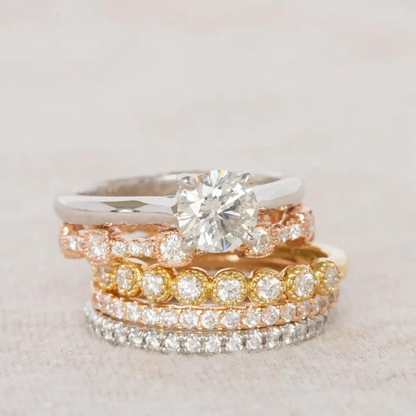 Diamond wedding bands