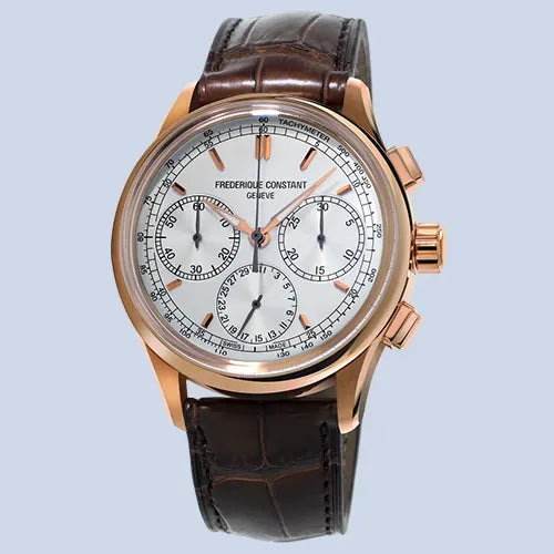 Mens frederique constant flyback watch