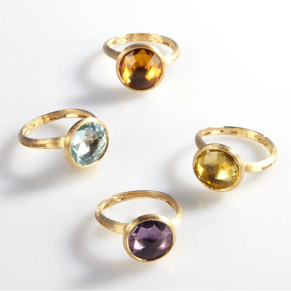 Marco Bicego four gemstone rings