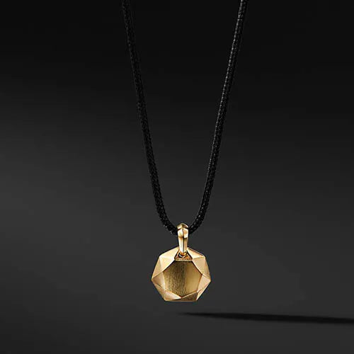 David Yurman gold mens necklace