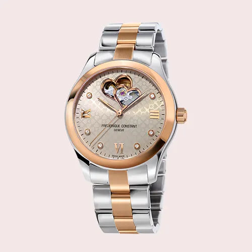 Frederique Constant heart beat ladies watch