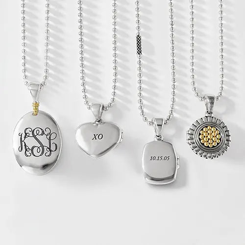 Monica Rich charms and lockets