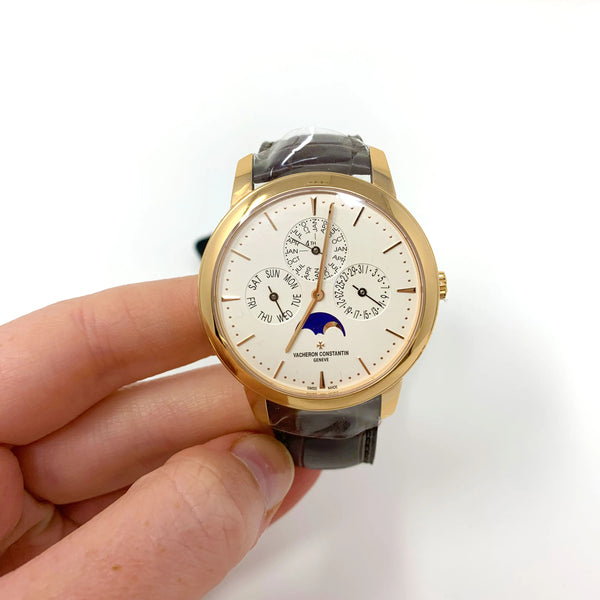 Gold mens watch