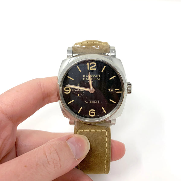 Mens Panerai brown watch