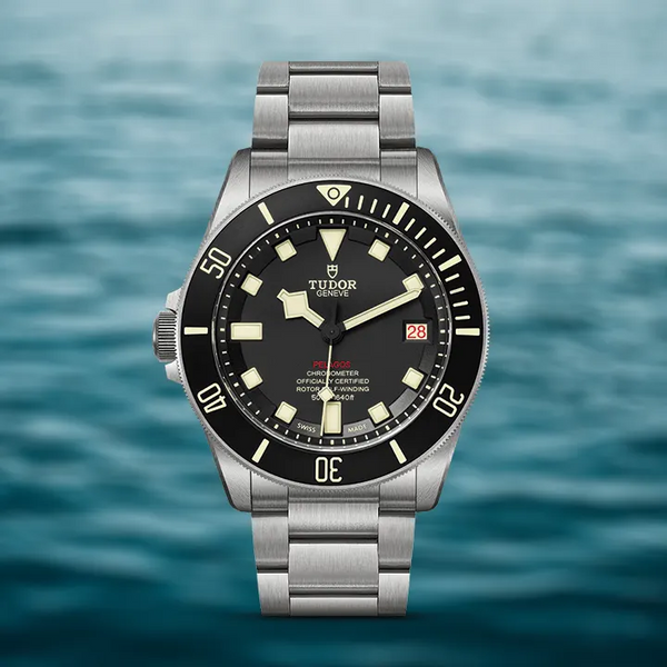 Mens Tudor black watch