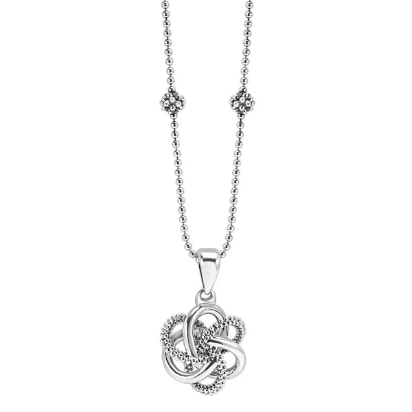 Lagos love knot necklace