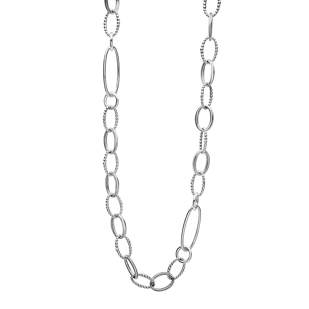 Box Chain Necklace in Sterling Silver, 4.8mm