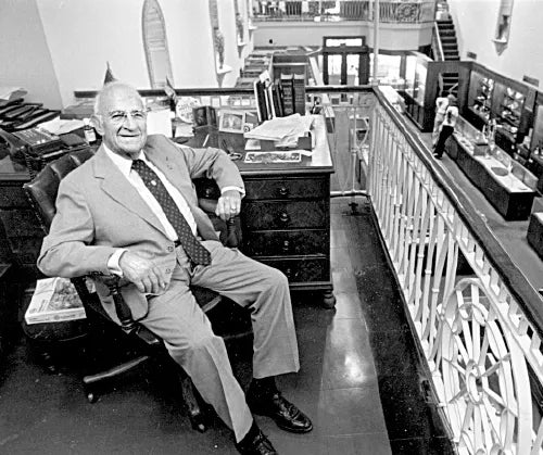 Simon Schiffman sitting at desk