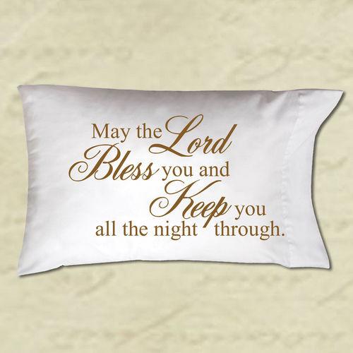 Pillow Case May The Lord Bless You And Keep You Love The Lord Inc