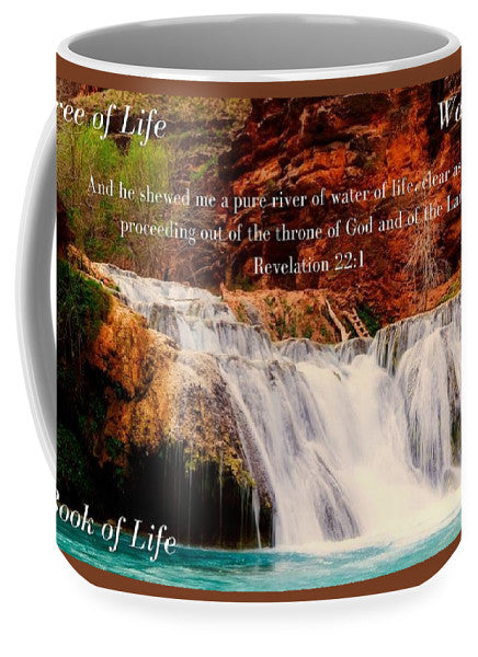 Tree Water Book of Life River - Mug - Love the Lord Inc