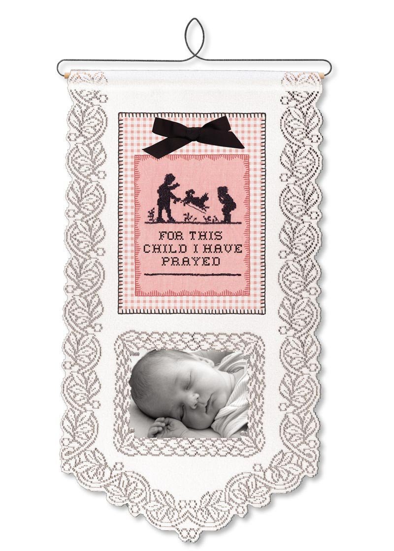 Wall Hanging - For This Child I Have Prayed (Girl) - Love ...