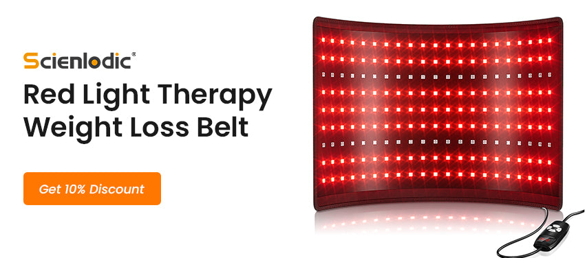 scienlodic red light therapy weight loss belt