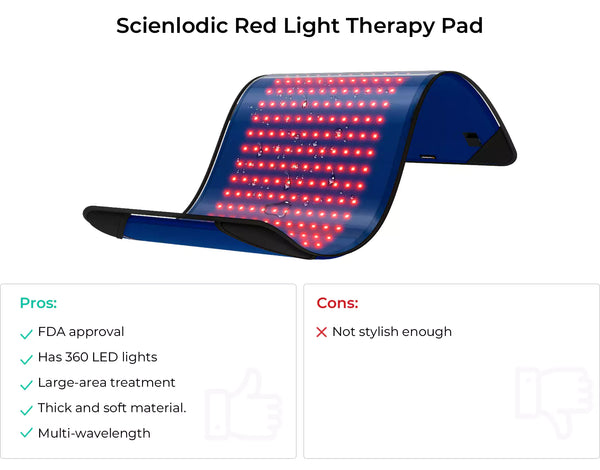 Scienlodic Red Light Therapy Pad