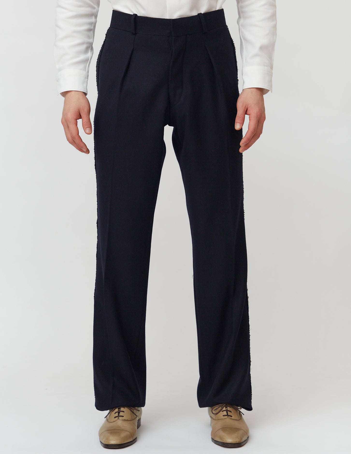1 Tucked Side Stripe Pants