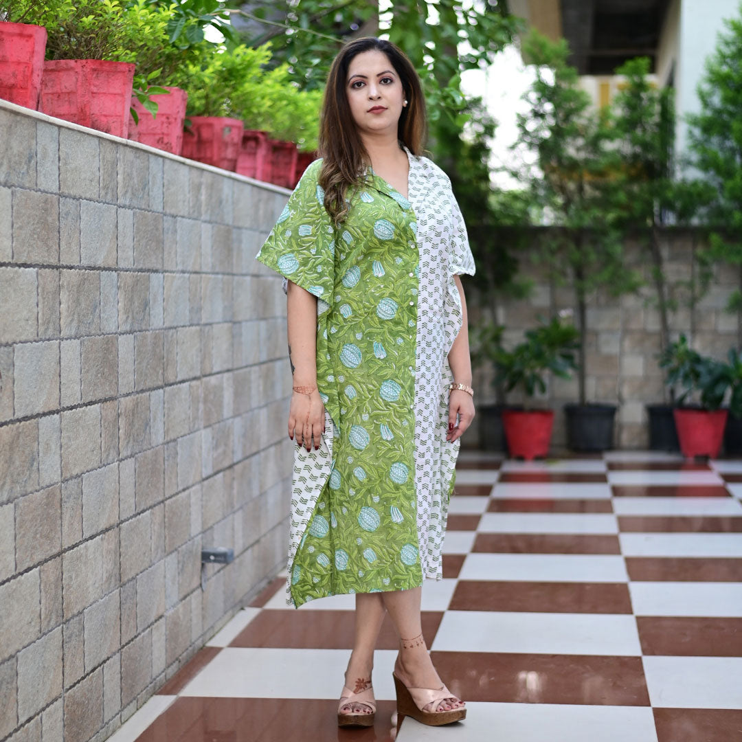 kaftan shirt dress