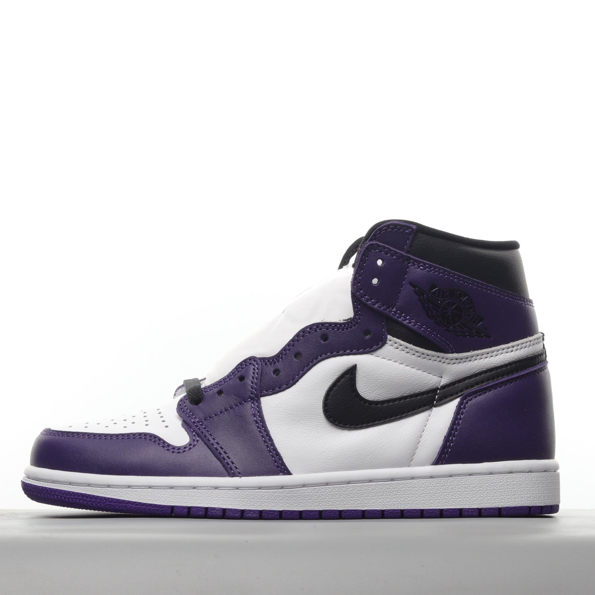 courtside purple jordan 1