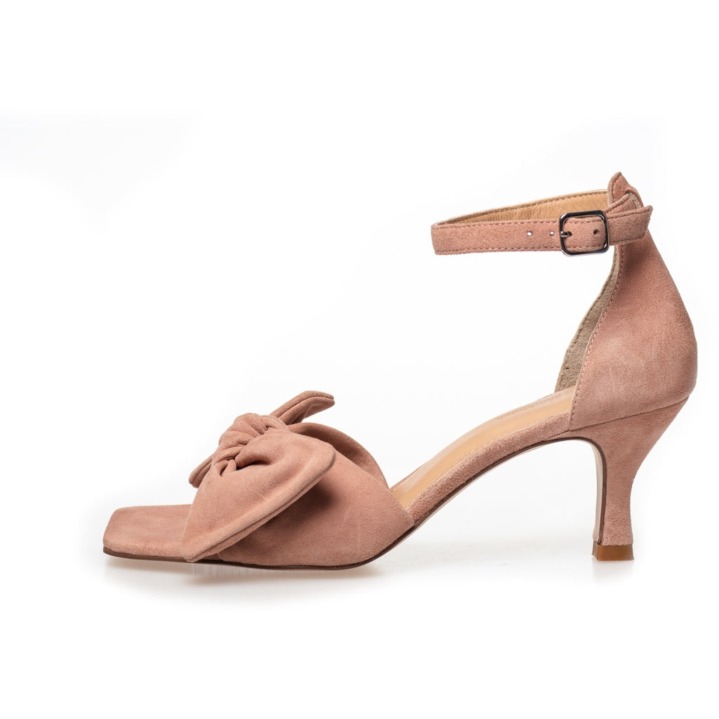 COPENHAGEN SHOES DANCING 23 SUEDE - PAPAYA |   |  Heels |  Dames