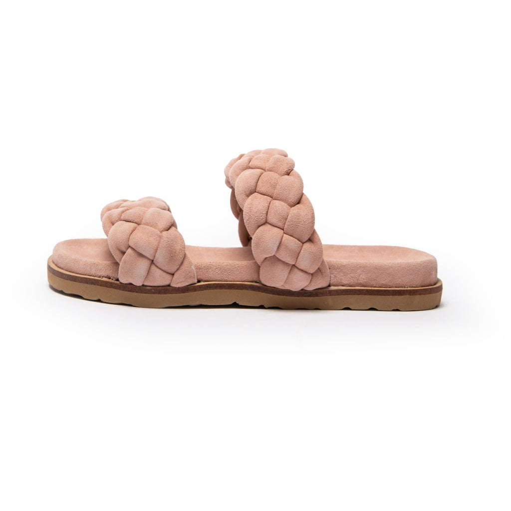 COPENHAGEN KIDS FASHIONISTA SUEDE KIDS BS. - ROSE |   |  Slippers |  Dames