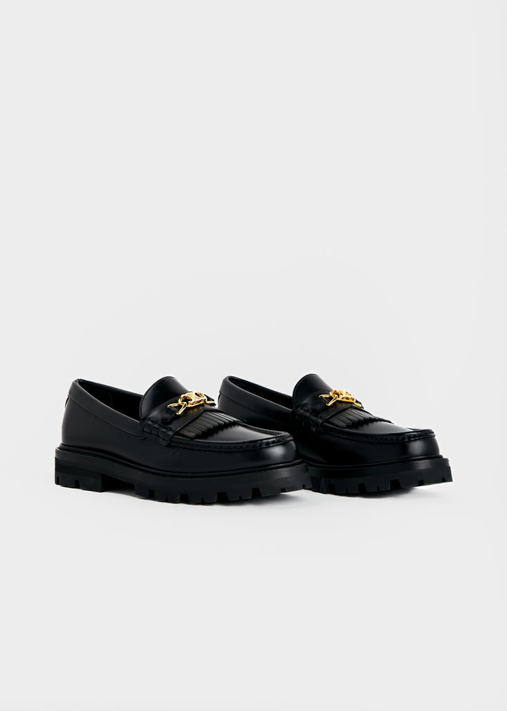 Marni – Raffia Logo Sandal Black