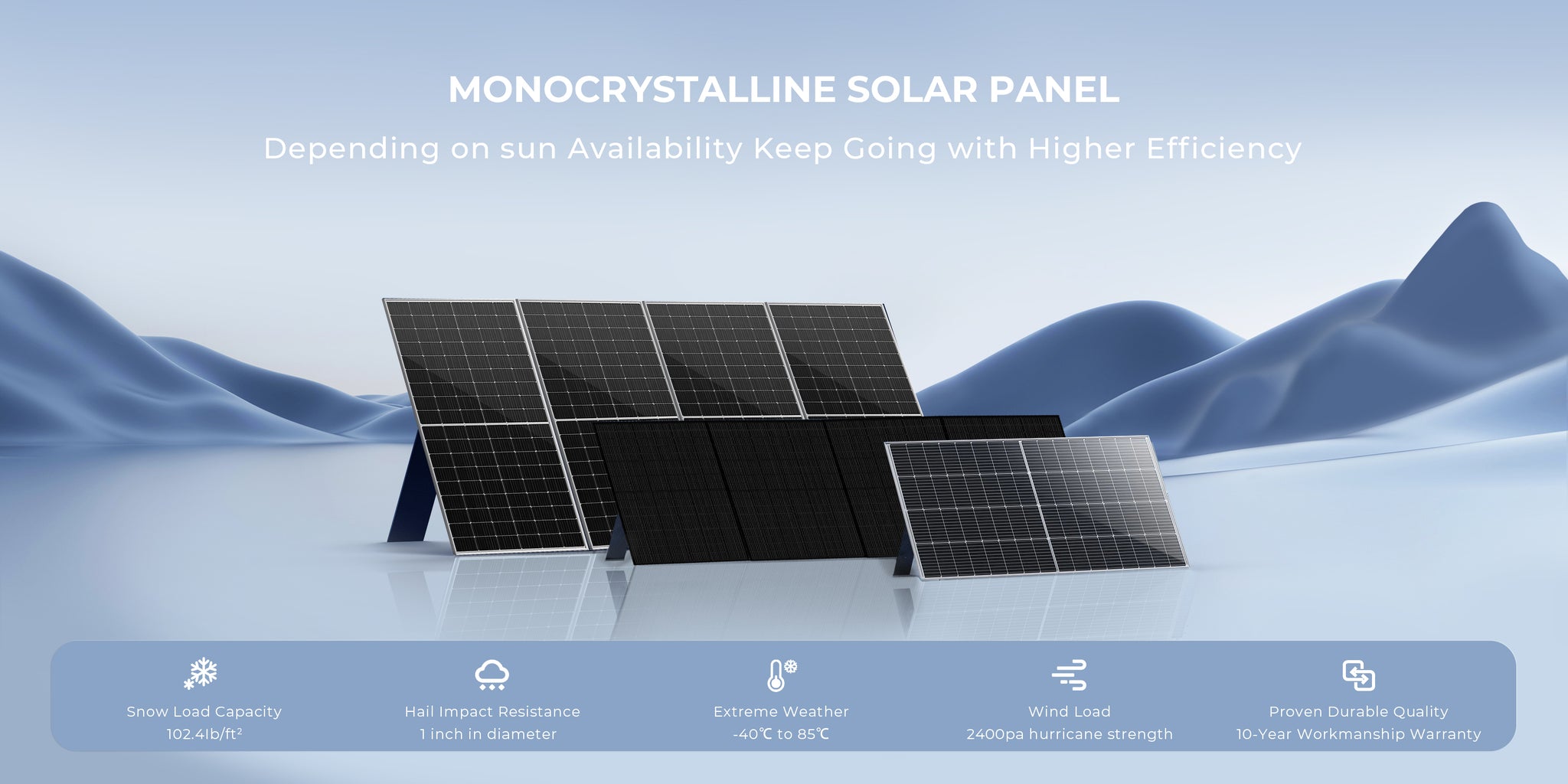 450W Solar Panel | Monocrystalline Panel