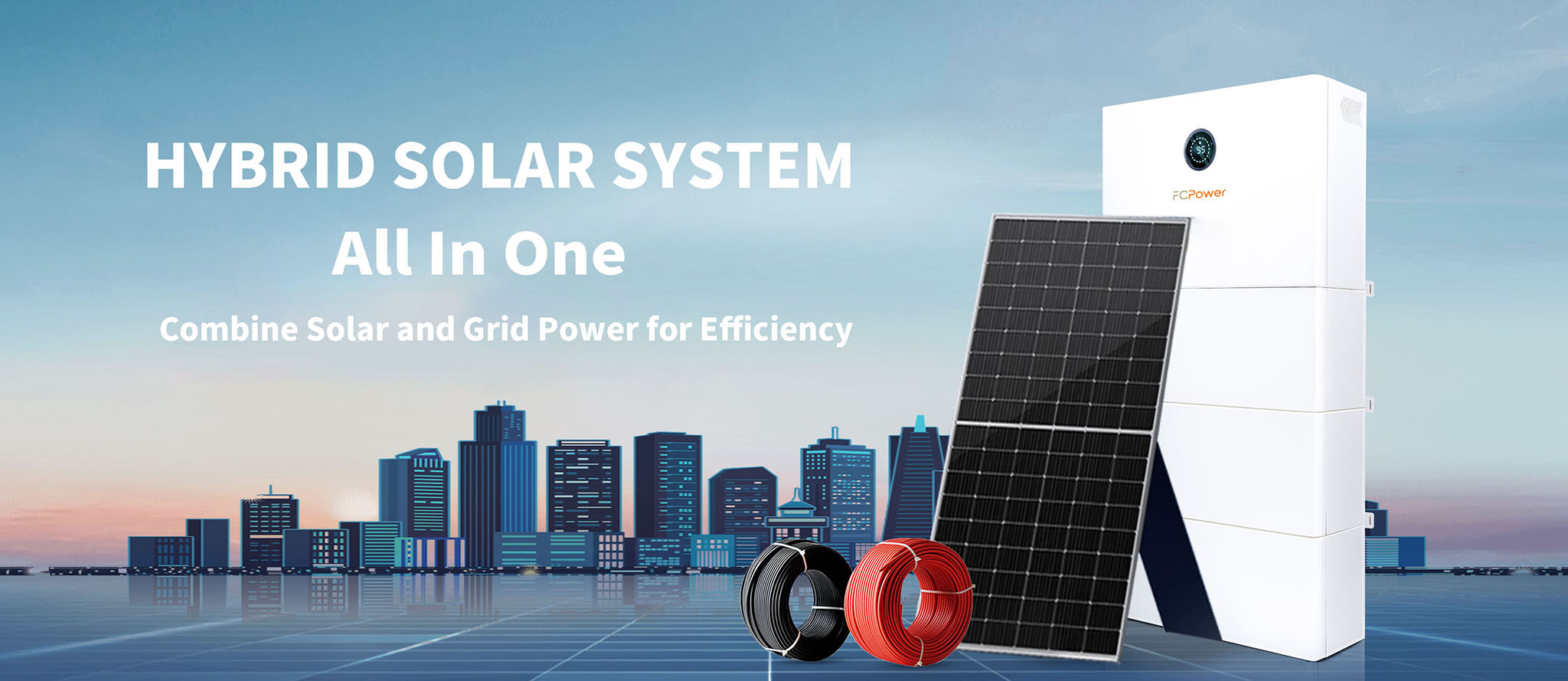 10KW Solar System: Hybrid All-In-One Solution