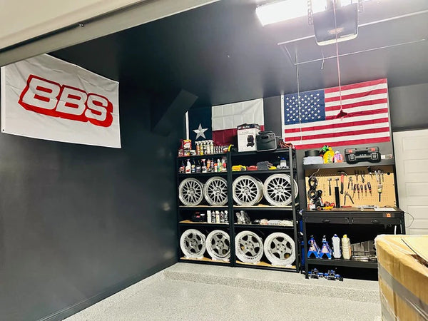 basement storage rack