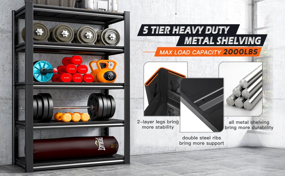 【HEAVY-DUTY, STURDY and SAFE】