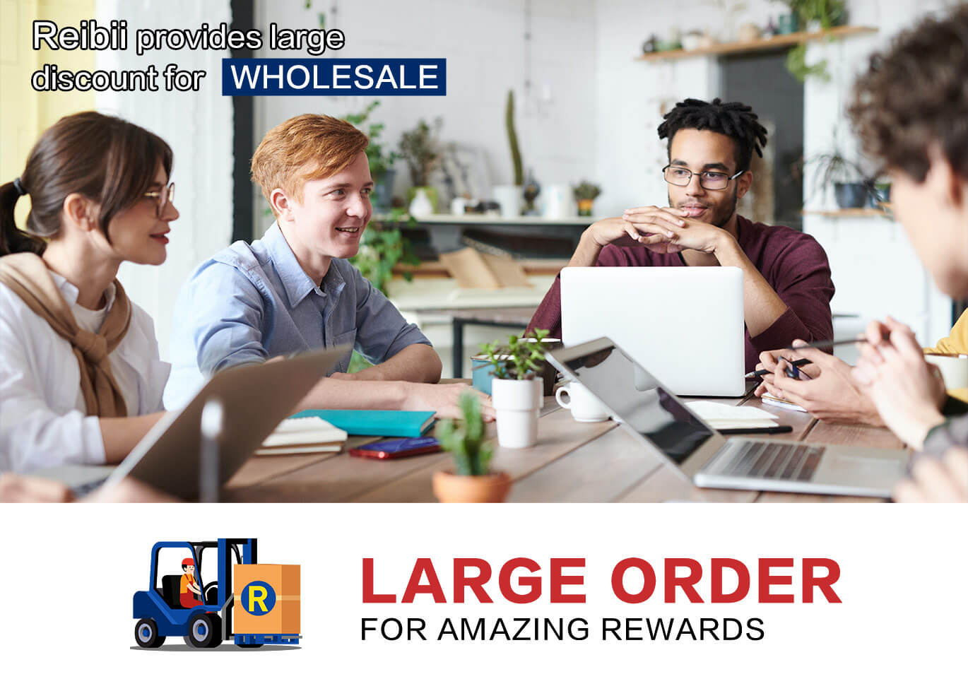 wholesale will get large discount