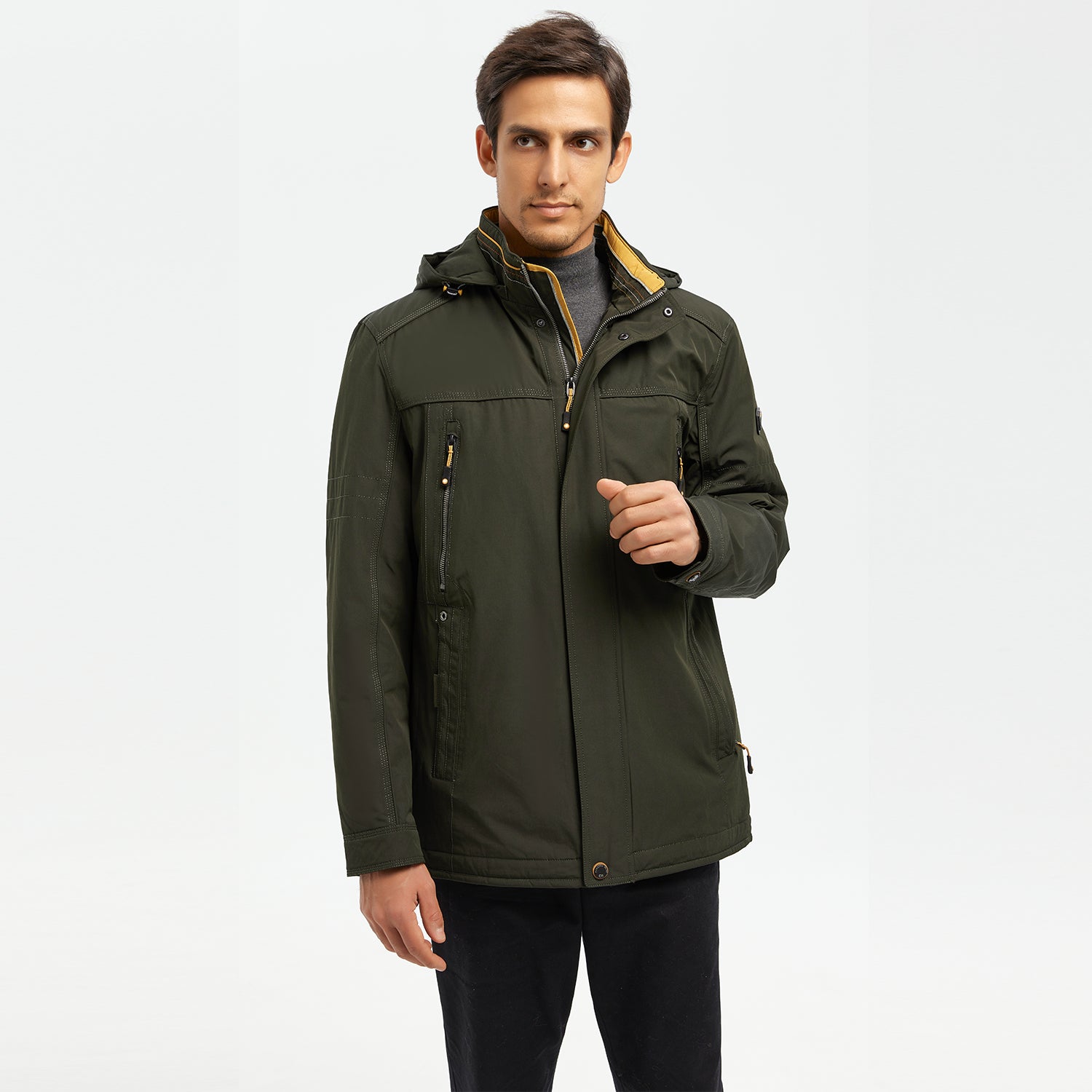 Image of Classic Stand Collar Climbing Insulated Jacket