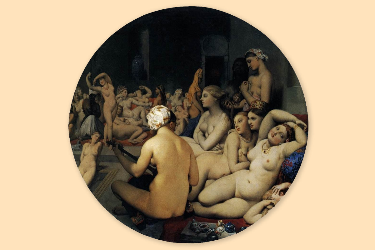 The Turkish Bath (1862)