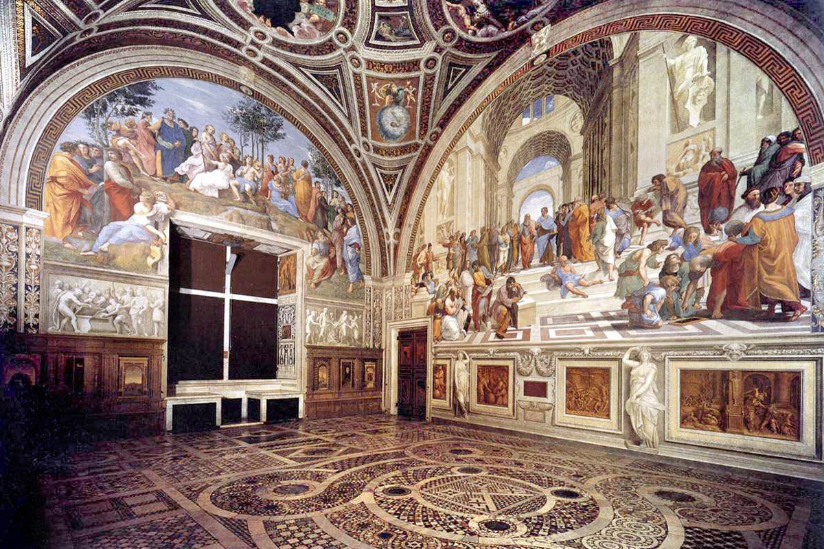 The Stanza della Segnatura (1508)
