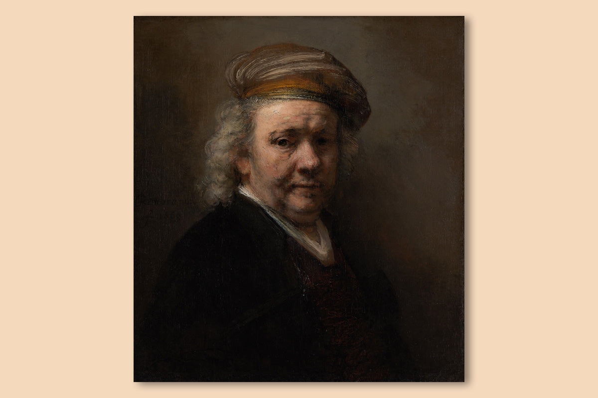 Self-portrait of Rembrandt Harmenszoon van Rijn