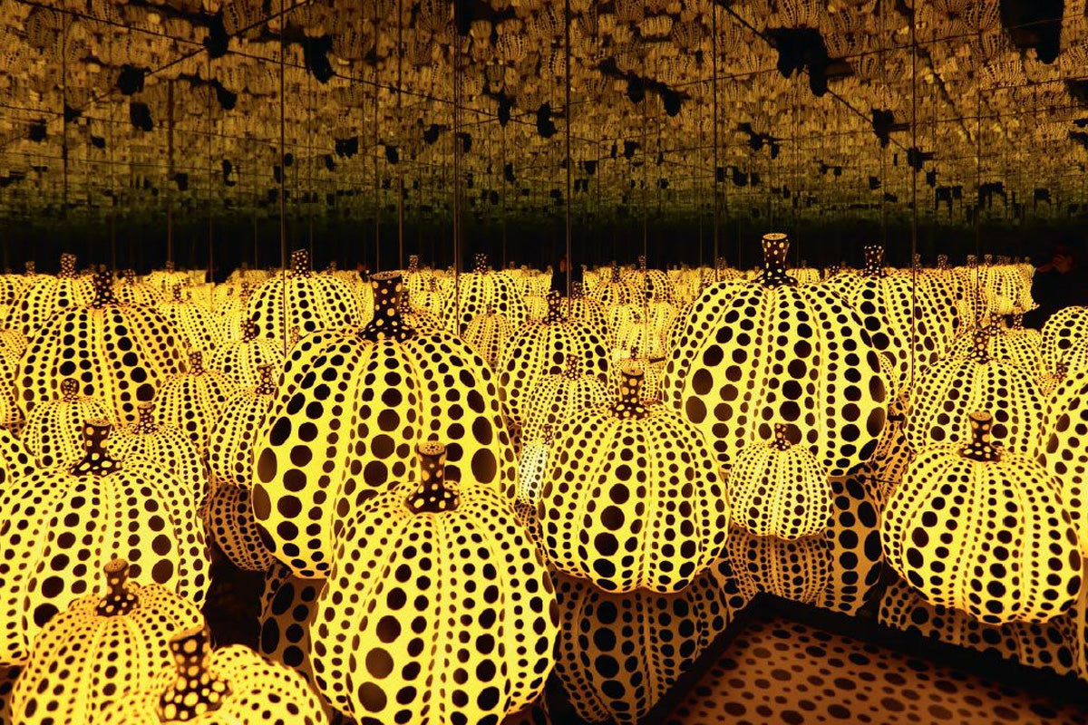 Yayoi Kusama, All The Eternal Love I Have for the Pumpkins, 2016