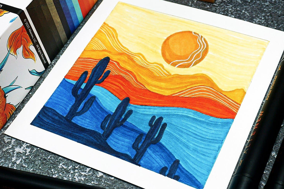 Embracing Art Markers: A Colorful Journey in Creativity by