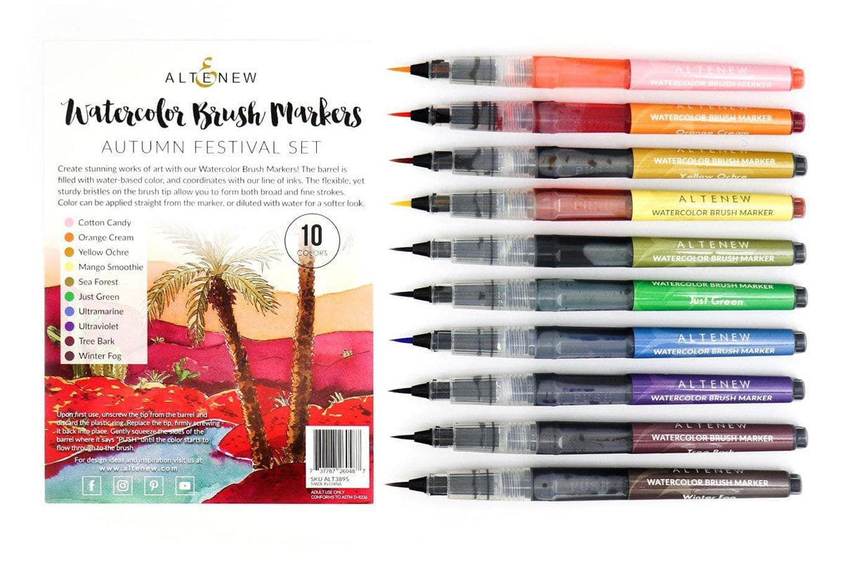 Artistry by Altenew's Watercolor Brush Markers