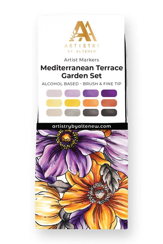 Tropical Garden Artist Alcohol Markers Set E – Altenew