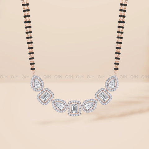 Nita Ambani Lab grown diamond Mangalsutra