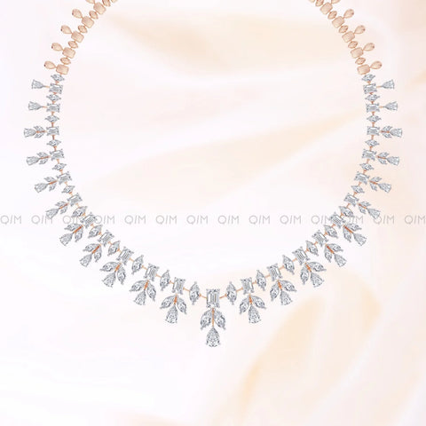 Radhika Merchant Lab grown diamond necklace