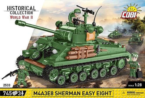 Cobi® char américain Sherman M4A3E8 - 2711