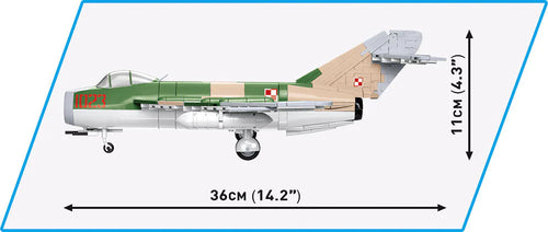 Cobi 2424 Mig-17 Fresco -MTS Aviation Models