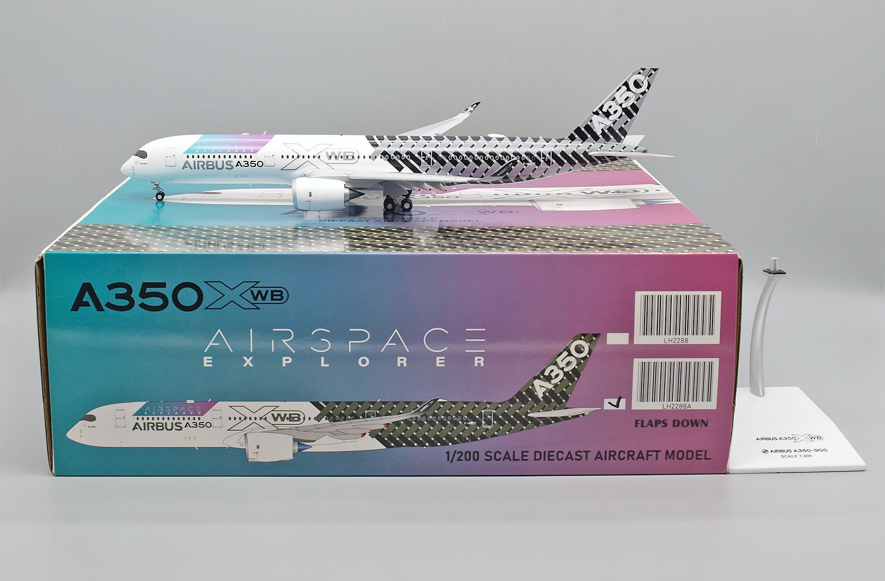 JC Wings 1:200 Airbus Industrie Airbus A350-900 LH2288A (Flaps Down)